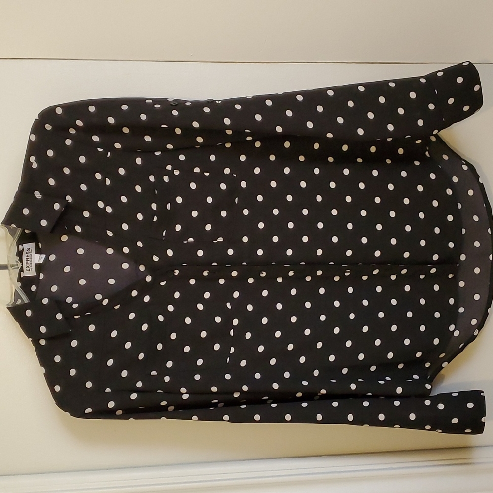 Polka-Dot Blouse